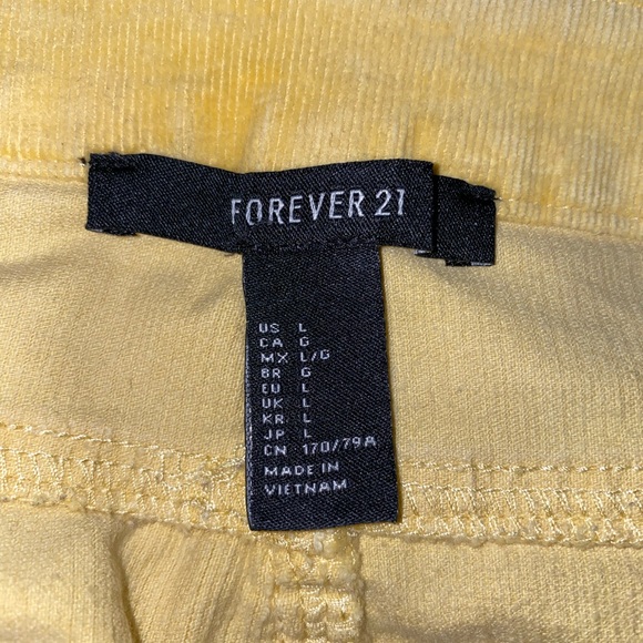 Corduroy Mini Skirt - Picture 3 of 4